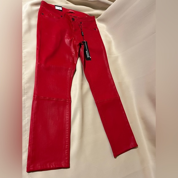 Cambio pants red size 4 xs nwt retro - Picture 1 of 7